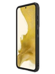 NILLKIN For Samsung Galaxy S23+ Carbon Fiber Anti-drop Phone Cover PC-TPU Case with Slide Camera Protection by The Case Factory