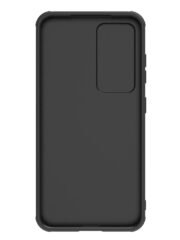 NILLKIN For Samsung Galaxy S23+ Carbon Fiber Anti-drop Phone Cover PC-TPU Case with Slide Camera Protection by The Case Factory