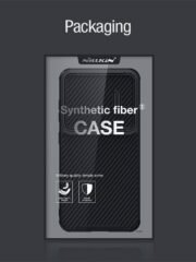 NILLKIN For Samsung Galaxy S23+ Carbon Fiber Anti-drop Phone Cover PC-TPU Case with Slide Camera Protection by The Case Factory