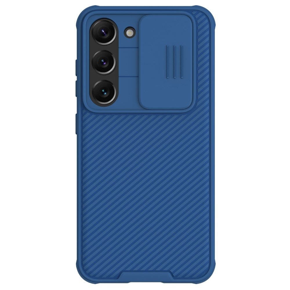 NILLKIN CamShield Pro Series for Samsung Galaxy S23+ Protective Phone Case with Slide Camera Cover Anti-scratch Phone Shell Blue Samsung Galaxy S23+ by The Case Factory