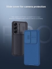 NILLKIN CamShield Pro Series for Samsung Galaxy S23+ Protective Phone Case with Slide Camera Cover Anti-scratch Phone Shell by The Case Factory