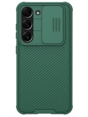 NILLKIN CamShield Pro Series for Samsung Galaxy S23+ Protective Phone Case with Slide Camera Cover Anti-scratch Phone Shell Green Samsung Galaxy S23+ by The Case Factory
