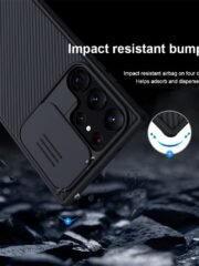NILLKIN CamShield Pro Series for Samsung Galaxy S23 Ultra Anti-drop PC-TPU Cover Phone Case with Slide Camera Protector by The Case Factory