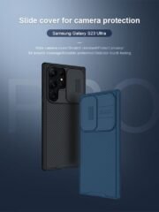 NILLKIN CamShield Pro Series for Samsung Galaxy S23 Ultra Anti-drop PC-TPU Cover Phone Case with Slide Camera Protector by The Case Factory
