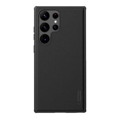NILLKIN Frosted Shield Pro for Samsung Galaxy S23 Ultra Matte Phone Case PC-TPU Shockproof Hybrid Cover with Car Mount Metal Sheet As Shown Samsung Galaxy S23 Ultra by The Case Factory