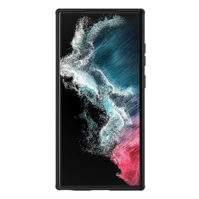 NILLKIN Frosted Shield Pro for Samsung Galaxy S23 Ultra Matte Phone Case PC-TPU Shockproof Hybrid Cover with Car Mount Metal Sheet by The Case Factory