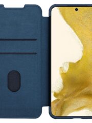 NILLKIN Qin Pro Series Shockproof Case for Samsung Galaxy S23 Slide Lens Protection Phone Cover with Card Slots by The Case Factory