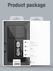 NILLKIN Qin Pro Series Shockproof Case for Samsung Galaxy S23 Slide Lens Protection Phone Cover with Card Slots by The Case Factory