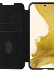 NILLKIN Qin Pro Series for Samsung Galaxy S23+ Anti-scratch Phone Cover Card Holder Mobile Phone Case with Sliding Lens Cover by The Case Factory