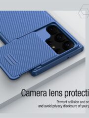 NILLKIN CamShield S Series for Samsung Galaxy S23 Ultra PC-TPU Phone Case Slide Lens Protection Drop-proof Cover by The Case Factory