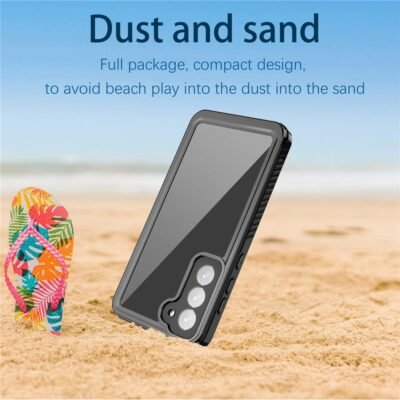 REDPEPPER FS Series For Samsung Galaxy S23+ IP68 Waterproof Case with Built-in Screen Protector Clear Phone Cover by The Case Factory
