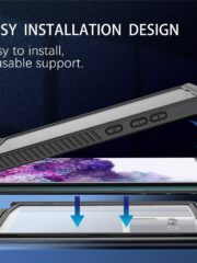 REDPEPPER FS Series For Samsung Galaxy S23 Ultra Waterproof Case with Screen Protector P68 Full-Body Clear Cover by The Case Factory