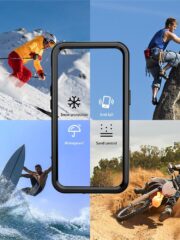 REDPEPPER FS Series For Samsung Galaxy S23 Ultra Waterproof Case with Screen Protector P68 Full-Body Clear Cover by The Case Factory