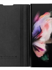 NILLKIN Qin Pro Series for Samsung Galaxy Z Fold5 Leather Case Slide Camera Protection Phone Cover with Pen Slot by The Case Factory