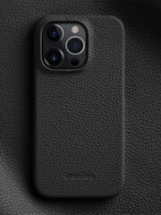 MELKCO For iPhone 13 Pro Max Case Genuine Cow Leather Phone Cover by The Case Factory