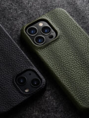 MELKCO For iPhone 13 Pro Max Case Genuine Cow Leather Phone Cover by The Case Factory