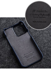 MELKCO For iPhone 13 Case Genuine Cow Leather Phone Case by The Case Factory