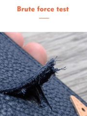 MELKCO For iPhone 13 Pro Case Genuine Cow Leather Coated Phone Cover by The Case Factory