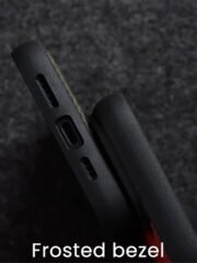 MELKCO For iPhone 14 Pro Case Genuine Cow Leather Coated Phone Cover by The Case Factory