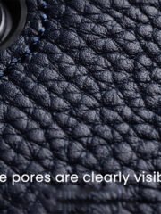 MELKCO For iPhone 14 Pro Case Genuine Cow Leather Coated Phone Cover by The Case Factory