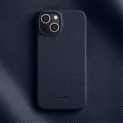 MELKCO For iPhone 15 Case Genuine Cow Leather Phone Cover by The Case Factory