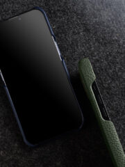 MELKCO For iPhone 15 Plus Case Genuine Cow Leather Phone Cover by The Case Factory