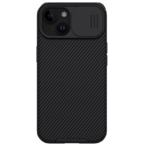 NILLKIN CamShield Pro Series for iPhone 15 Slide Camera Lid Phone Case Anti-drop Cover Black iPhone 15 by The Case Factory