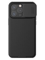 NILLKIN CamShield Pro Series for iPhone 15 Pro Max Case Slide Camera Shield Anti-drop Phone Cover Black iPhone 15 Pro Max by The Case Factory
