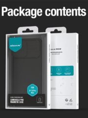 NILLKIN CamShield Pro Case for iPhone 15 Pro Phone Case Camera Lens Protection Magnetic Cover by The Case Factory