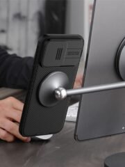 NILLKIN CamShield Pro Case for iPhone 15 Pro Phone Case Camera Lens Protection Magnetic Cover by The Case Factory