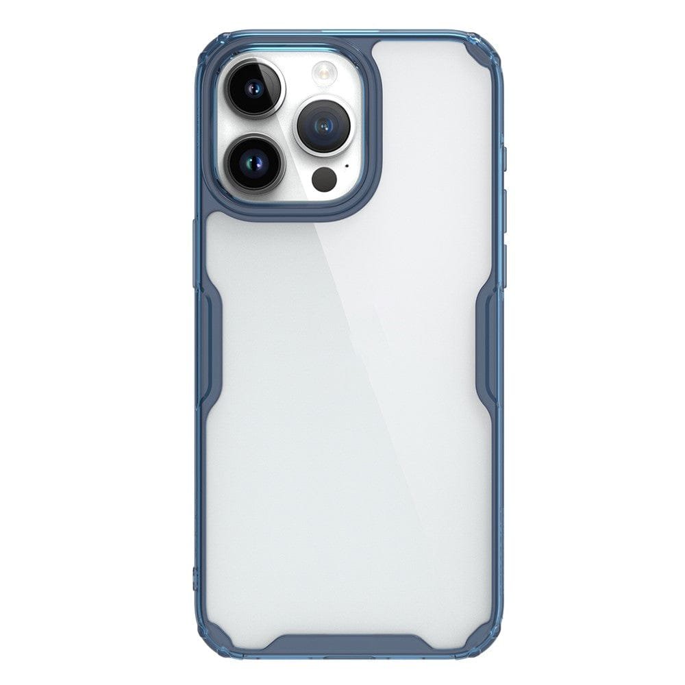 NILLKIN Nature Pro Series for iPhone 15 Pro Max Case Drop-proof Phone Cover Blue iPhone 15 Pro Max by The Case Factory