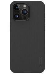 NILLKIN Super Frosted Shield Pro for iPhone 15 Pro Max Anti-Fingerprint Back Case Matte Cover Black iPhone 15 Pro Max by The Case Factory