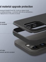 NILLKIN Super Frosted Shield Pro for iPhone 15 Pro Max Anti-Fingerprint Back Case Matte Cover by The Case Factory