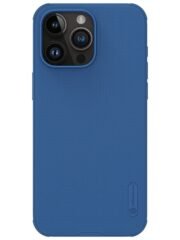 NILLKIN Super Frosted Shield Pro for iPhone 15 Pro Anti-scratch Phone Case Matte Back Cover Blue iPhone 15 Pro by The Case Factory