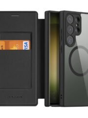 DUX DUCIS Skin X Pro Series For Samsung Galaxy S23 Ultra Leather Case Flip Cover | Compatible with MagSafe by The Case Factory