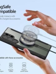 DUX DUCIS Skin X Pro Series For Samsung Galaxy S23 Ultra Leather Case Flip Cover | Compatible with MagSafe by The Case Factory