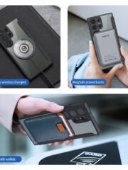 DUX DUCIS Skin X Pro Series For Samsung Galaxy S23 Ultra Leather Case Flip Cover | Compatible with MagSafe by The Case Factory