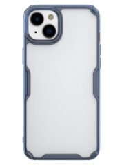 NILLKIN Nature Pro Series for iPhone 15 Plus Protective Phone Case PC Back TPU Frame Phone Cover Blue iPhone 15 Plus by The Case Factory