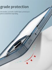 NILLKIN Nature Pro Series for iPhone 15 Plus Protective Phone Case PC Back TPU Frame Phone Cover by The Case Factory