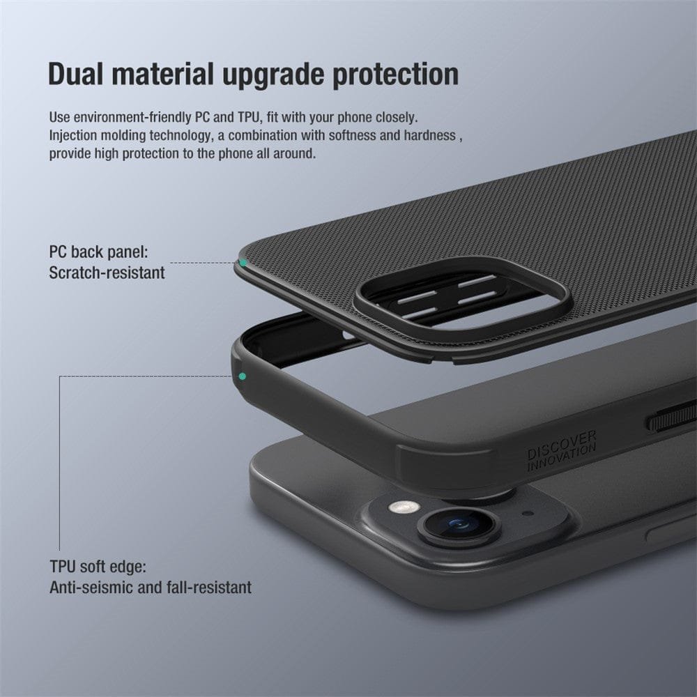 NILLKIN Super Frosted Shield Pro for iPhone 15 Case Anti-scratch Phone Cover by The Case Factory