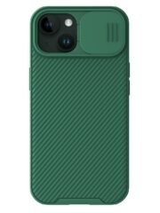 NILLKIN CamShield Pro Case for iPhone 15 Plus Magnetic Phone Cover Camera Lens Protection Case Green iPhone 15 Plus by The Case Factory