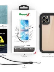 REDPEPPER Dot+ Series For iPhone 12 Pro Max Case IP68 Waterproof Clear Phone Cover by The Case Factory