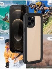 REDPEPPER Dot+ Series For iPhone 12 Pro Max Case IP68 Waterproof Clear Phone Cover by The Case Factory