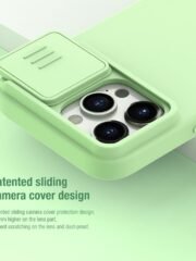 NILLKIN For iPhone 15 Pro Silicone Phone Case Slide Camera Lid Anti-Drop Cover | Compatible with MagSafe by The Case Factory