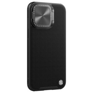 NILLKIN For iPhone 15 Pro Case Textured Prop Cover with Lens Cover Kickstand Phone Cover As Shown iPhone 15 Pro by The Case Factory