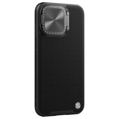 NILLKIN For iPhone 15 Pro Case Textured Prop Cover with Lens Cover Kickstand Phone Cover As Shown iPhone 15 Pro by The Case Factory
