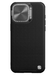 NILLKIN For iPhone 15 Pro Textured Prop Phone Case Cover with Lens Kickstand | Compatible with MagSafe by The Case Factory