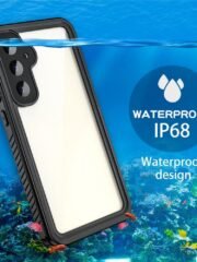 REDPEPPER FS Series for Samsung Galaxy S23 FE IP68 Waterproof Full Protection Clear Phone Cover by The Case Factory