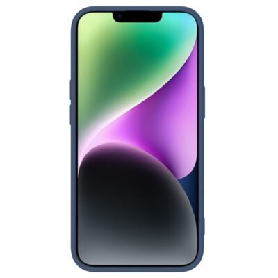 NILLKIN For iPhone 15 Plus Case Slide Camera Lid Back Cover Liquid Silicone Phone Cover| Compatible with MagSafe by The Case Factory