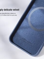 NILLKIN For iPhone 15 Plus Case Slide Camera Lid Back Cover Liquid Silicone Phone Cover| Compatible with MagSafe by The Case Factory
